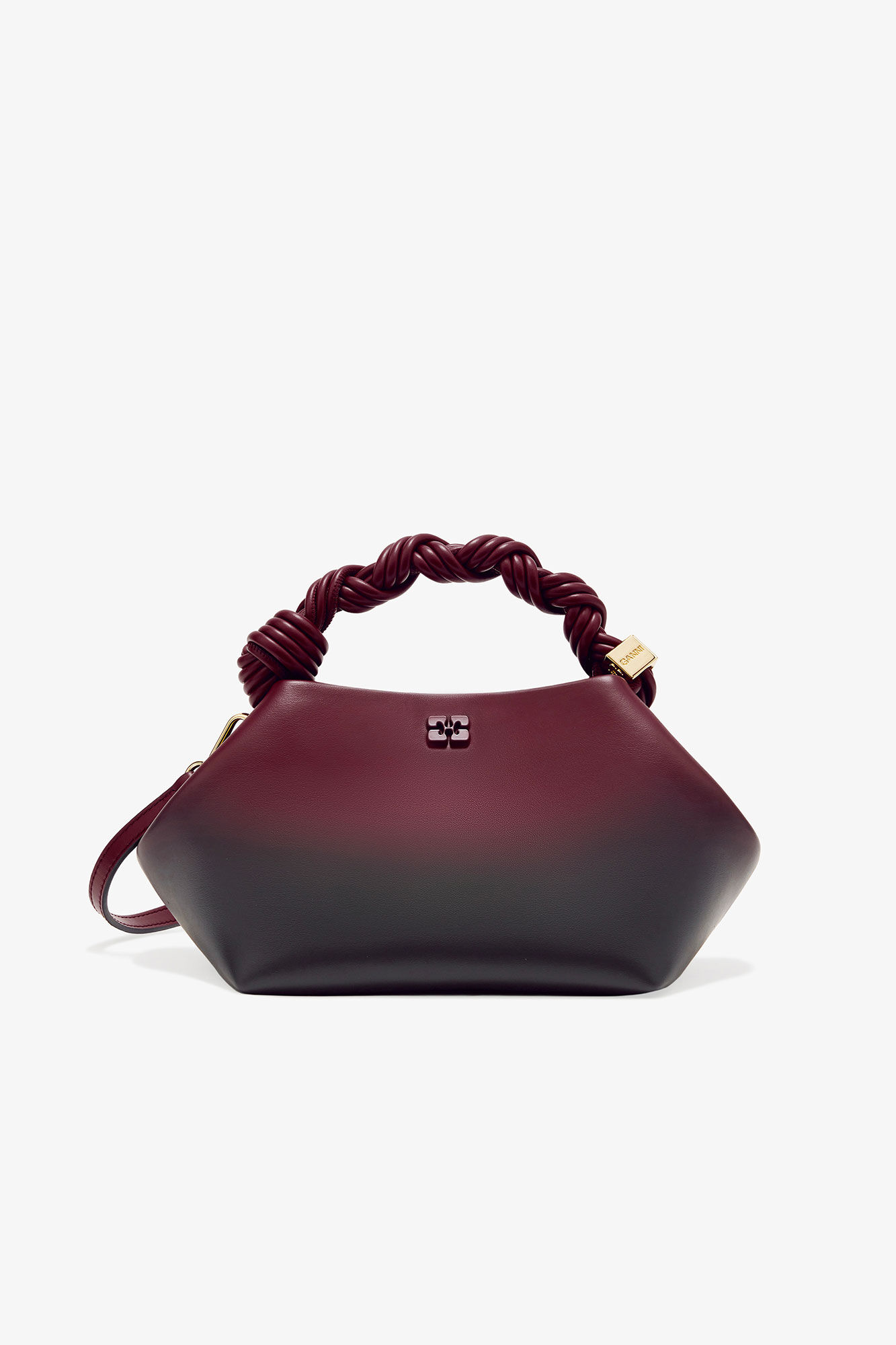 Bolso Bou pequeño de GANNI con degradado rojo